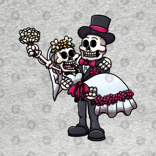 Married Skeletons by TheMaskedTooner